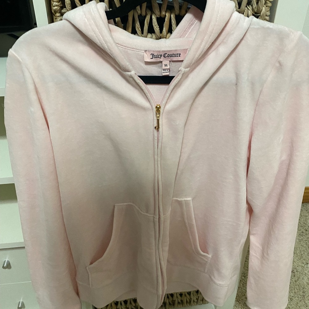 BABY PINK JUICY COUTURE XL JACKET